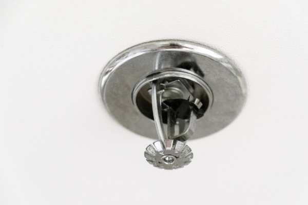 UPD schrijver, sprinkler-installatie